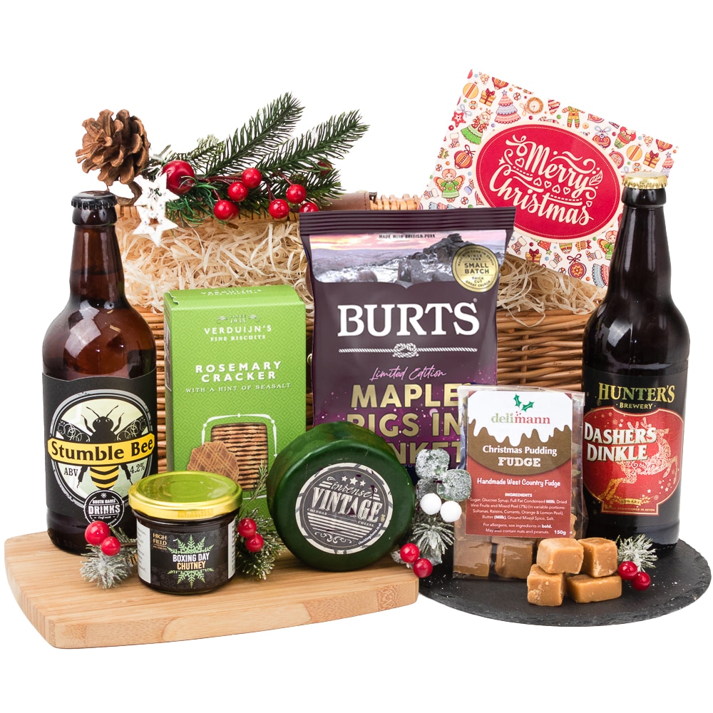 christmas beer hamper